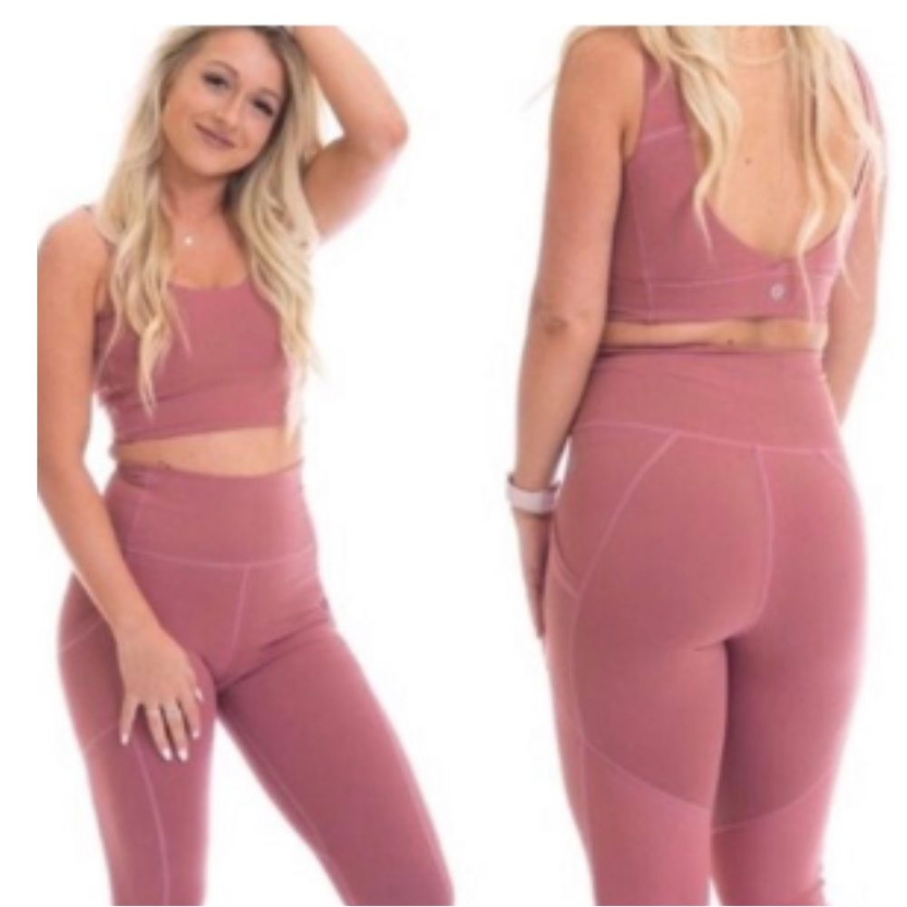 Cristina Capron paragon breeze built in sports bra/ crop tank